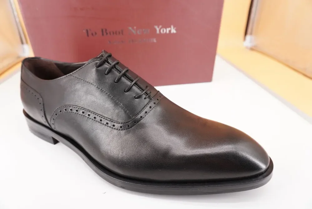 To Boot New York Lucerne Black Leather Shoes Size 13 Men's Adan Derrick oxfords
